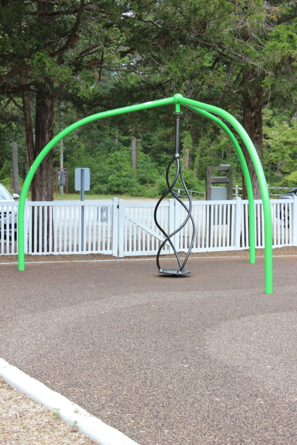 Front Estell Manor Park Playgrounds in Mays Landing NJ - Features - NEW spinning structure TALL image