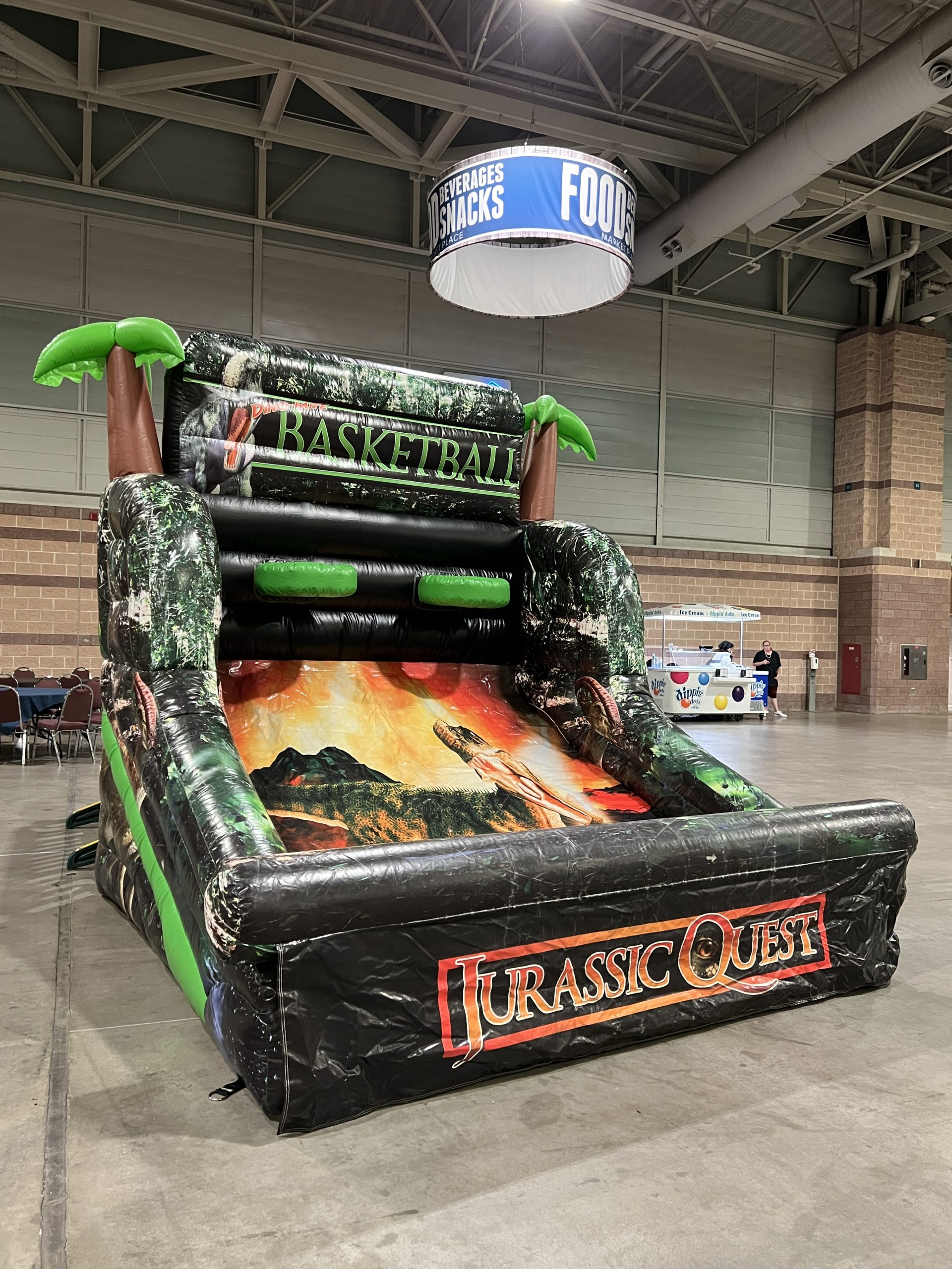 GAMES - Basketball TALL at Jurassic Quest in Atlantic City at the Atlantic City Convention Center