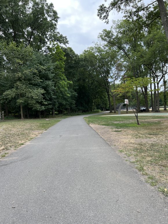 Goffle Brook Park in Hawthorne NJ Extras - Walking path 