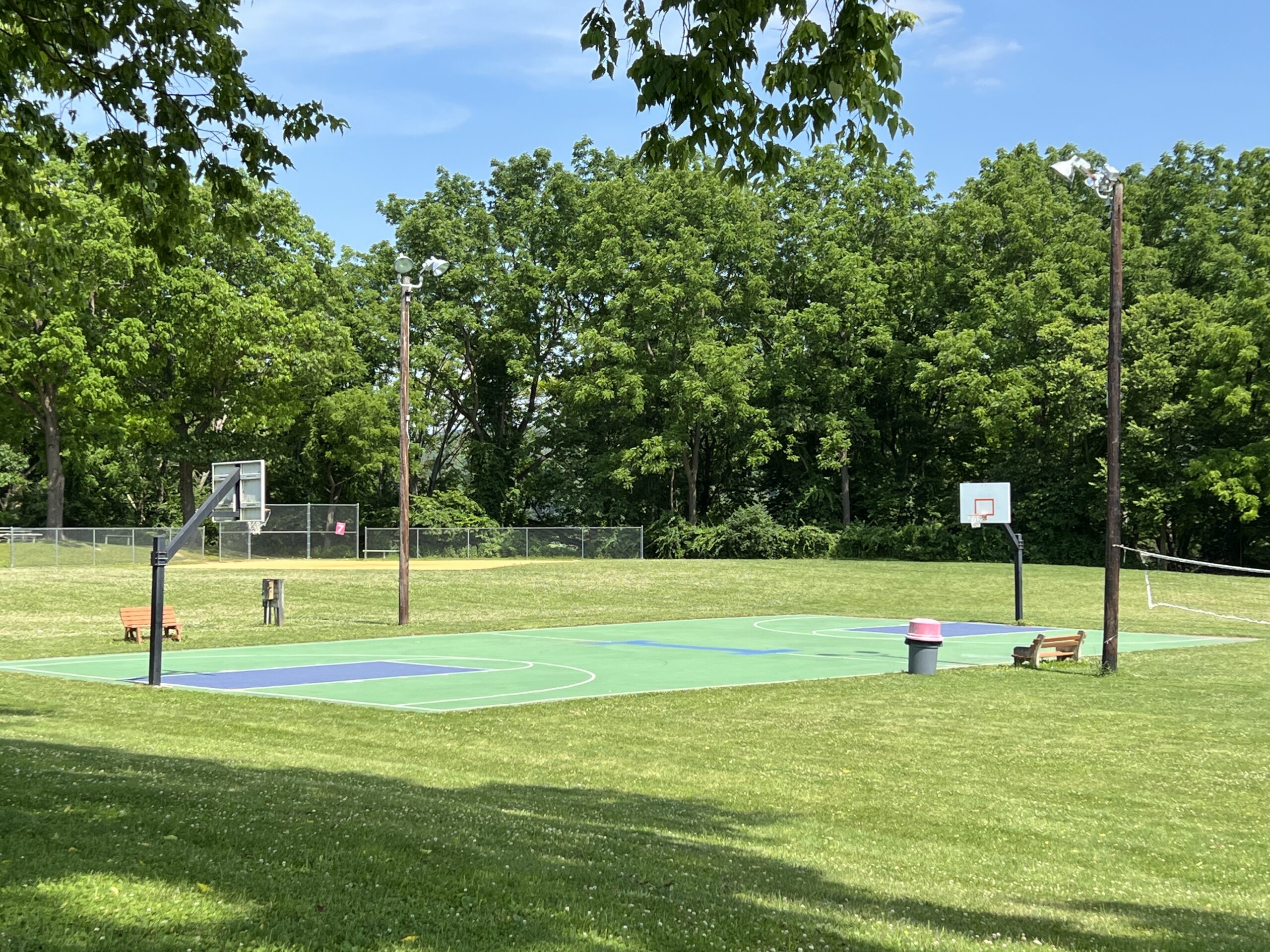 Green Acres Field of Dreams in Independence Township NJ - Extras - basketball court left WIDE image