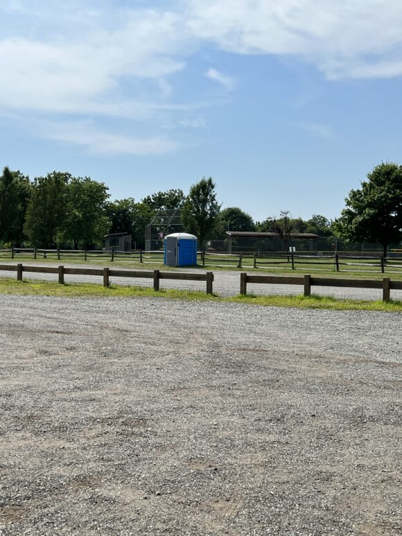 Green Acres Field of Dreams in Independence Township NJ - Port-a-potty