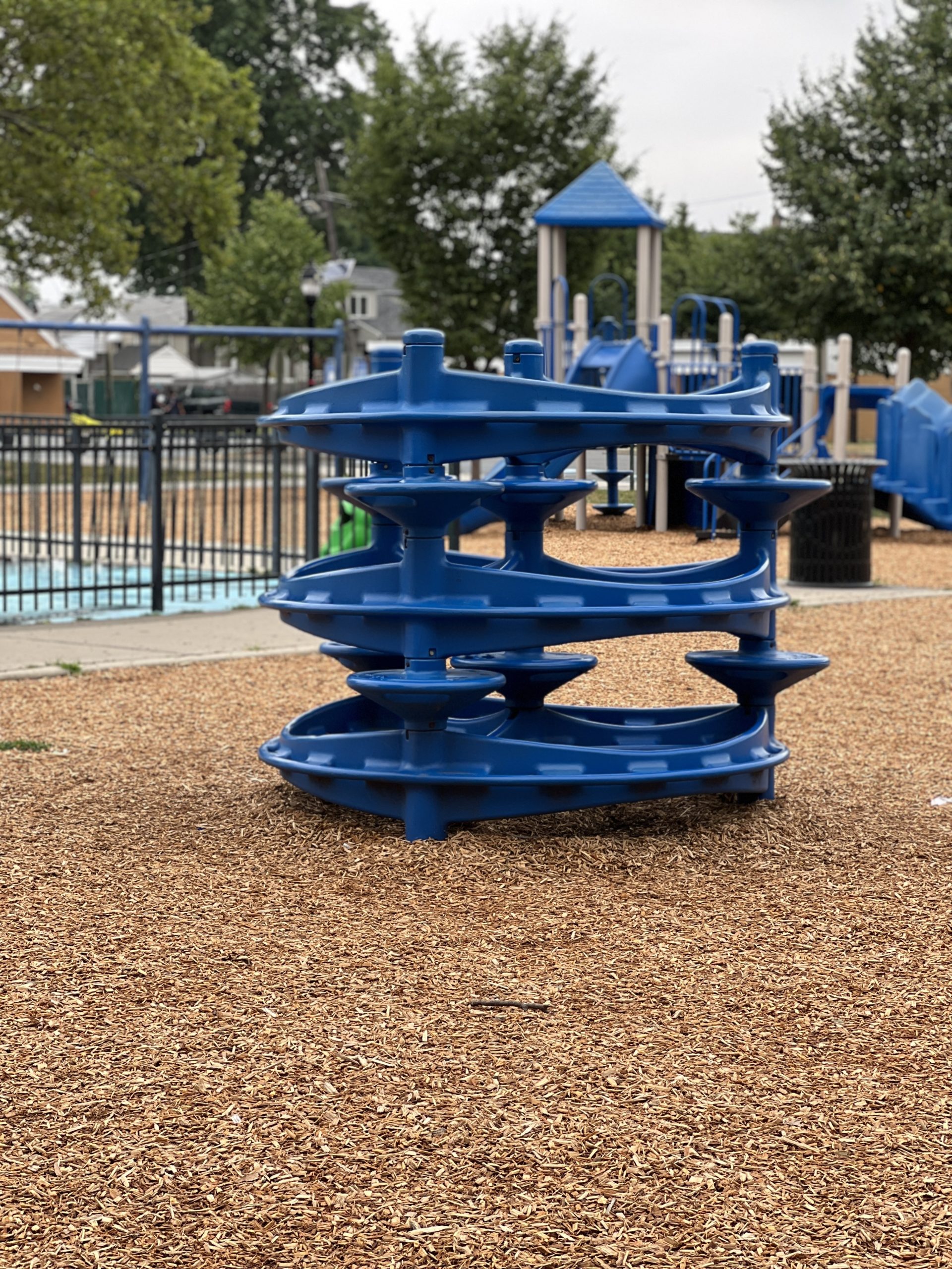 Individual climbing structure 2 at Carteret Park Playground in Carteret NJ