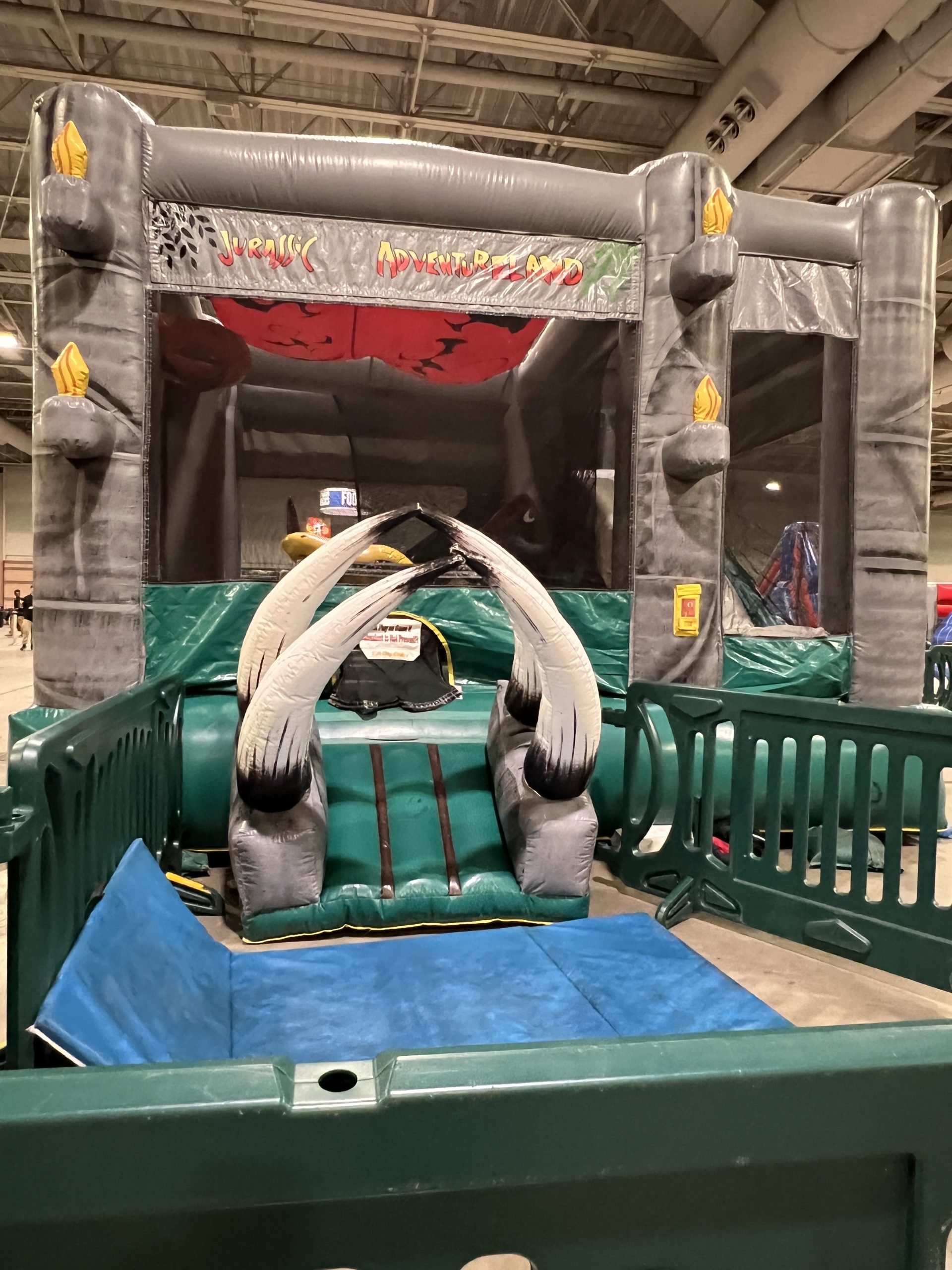 Inflatables - Jurassic Adventureland TALL at Jurassic Quest in Atlantic City