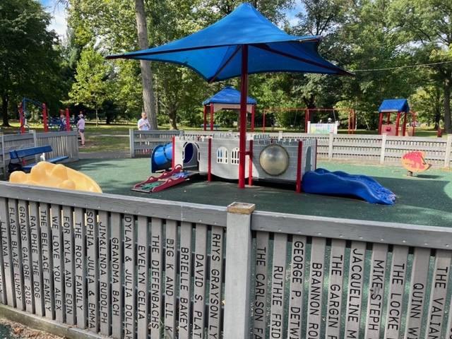 Knight Park Playground in Collingswood NJ - Features - inner baby playground
