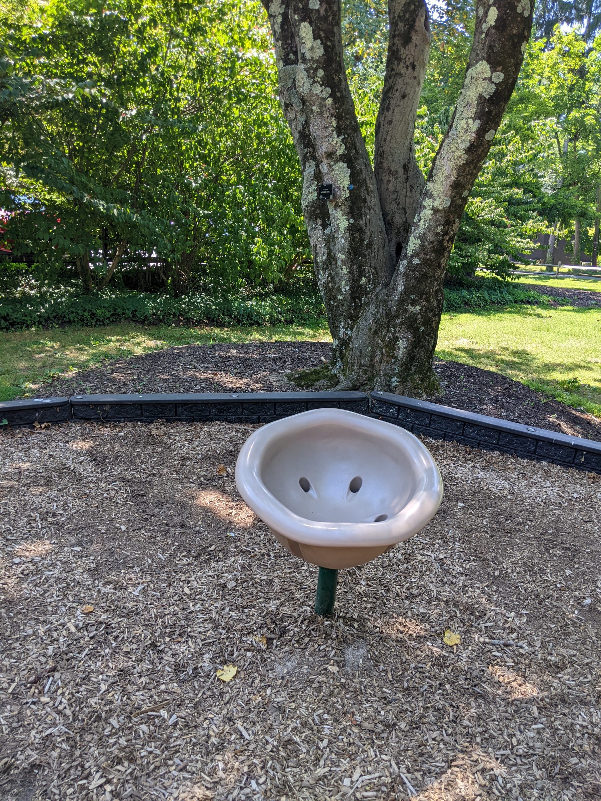 Marquand Park Playground in Princeton NJ FEATURES - bucket spinner
