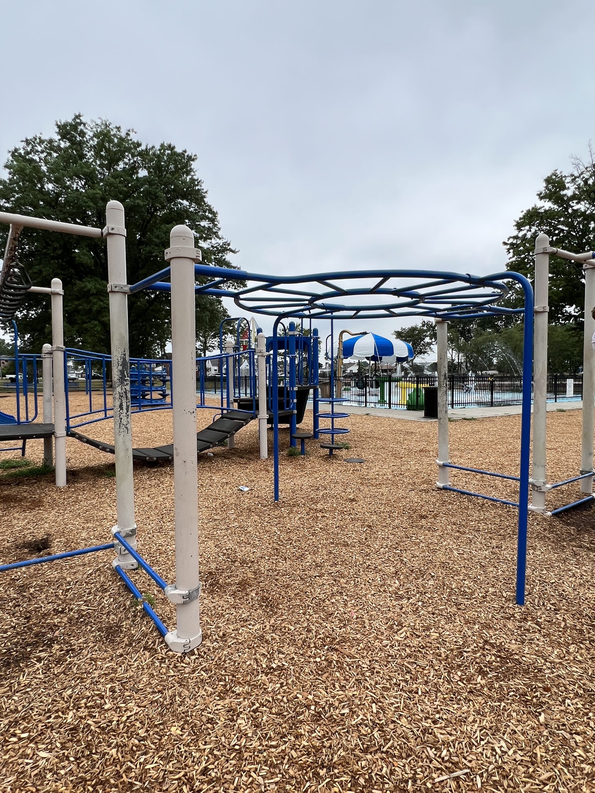 Monkey Bars 1 at Carteret Park Playground in Carteret NJ