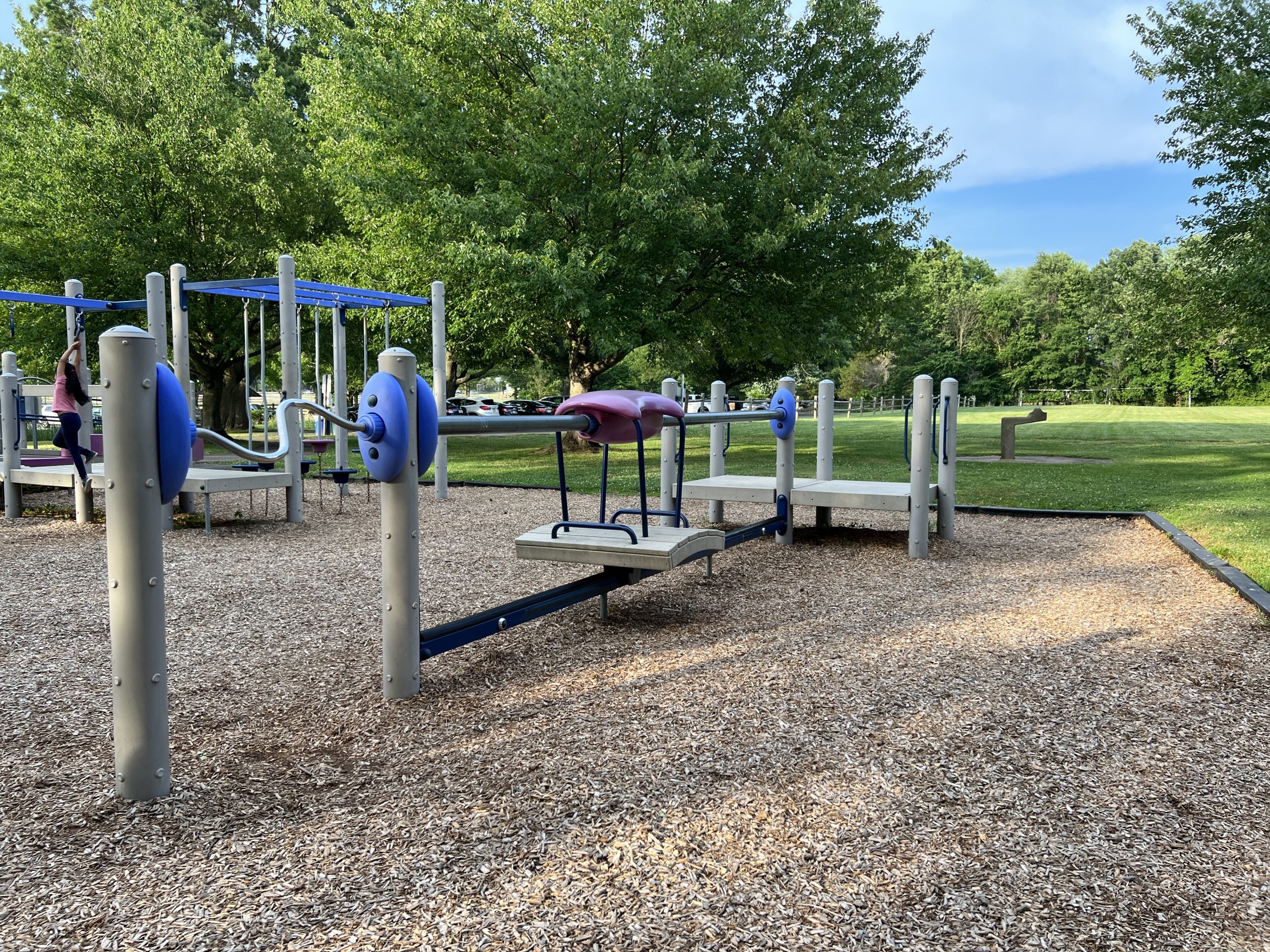 North Branch Park Playground in Bridgewater NJ - Features - moving platform 1 WIDE image