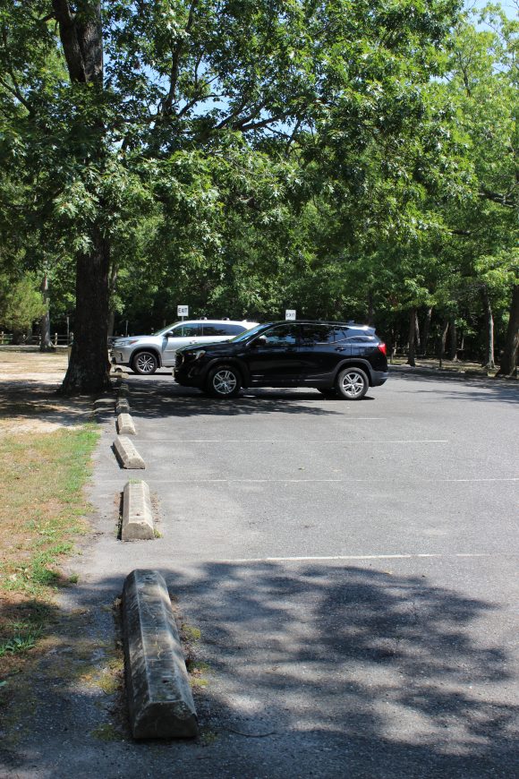 Parking lot 2 at Cape May County Park in Cape May Court House NJ