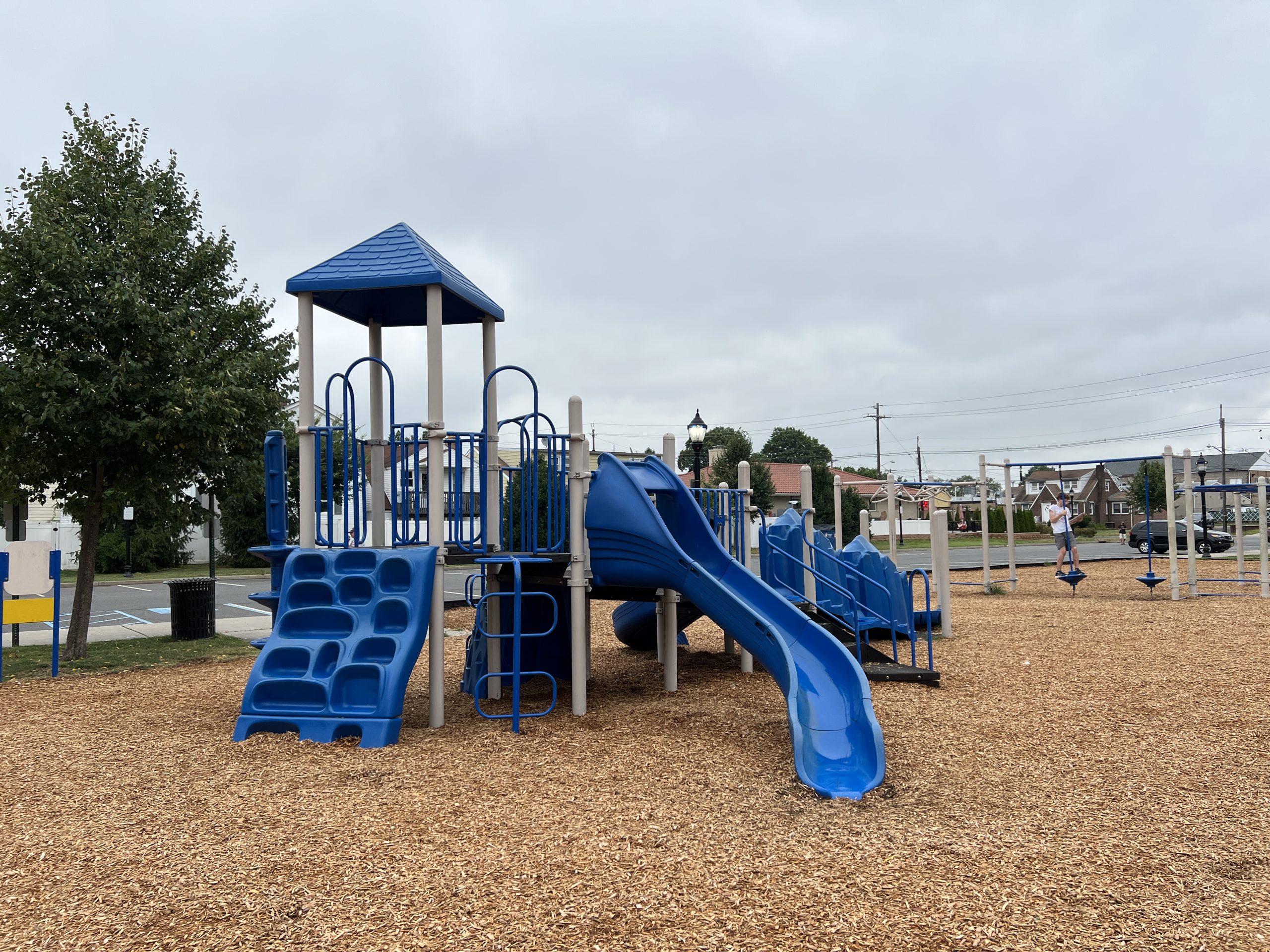 Preschool Playground spraypark side at Carteret Park in Carteret NJ