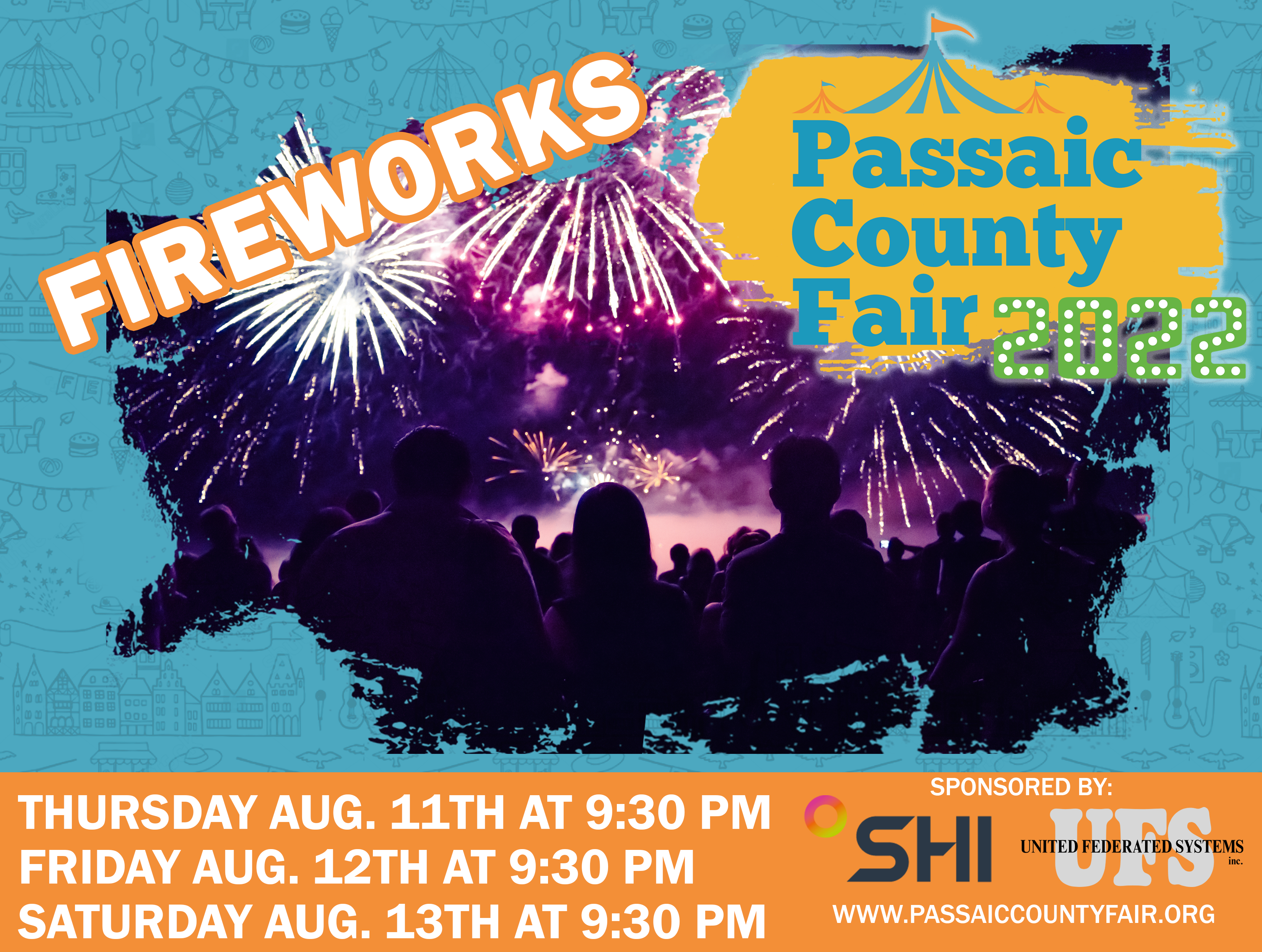 Promo, Fireworks, 2022 Passaic County Fair Final