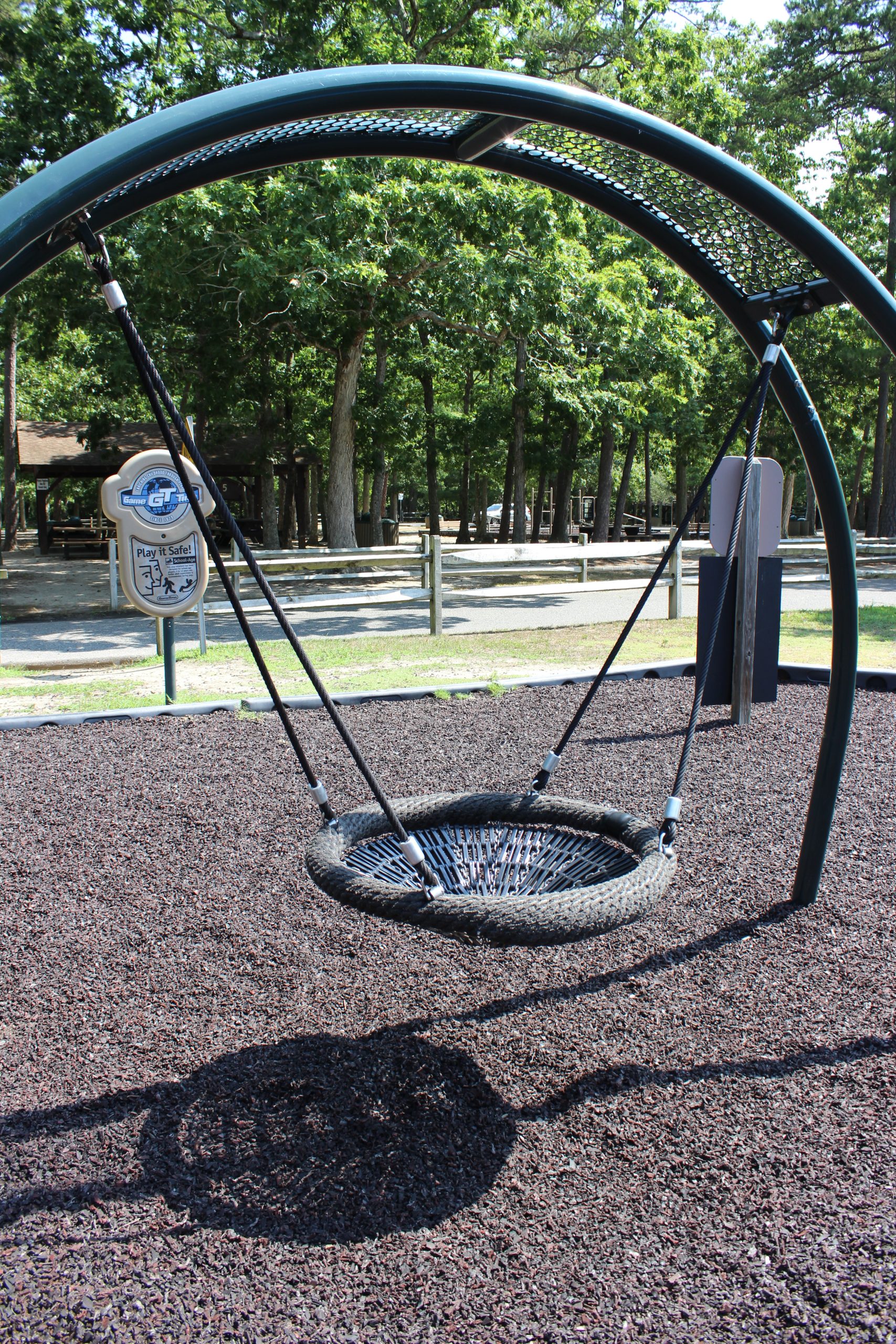 SWINGS - basket swing TALL at Cape May County Zoo Park Playground in Cape May Court House NJ