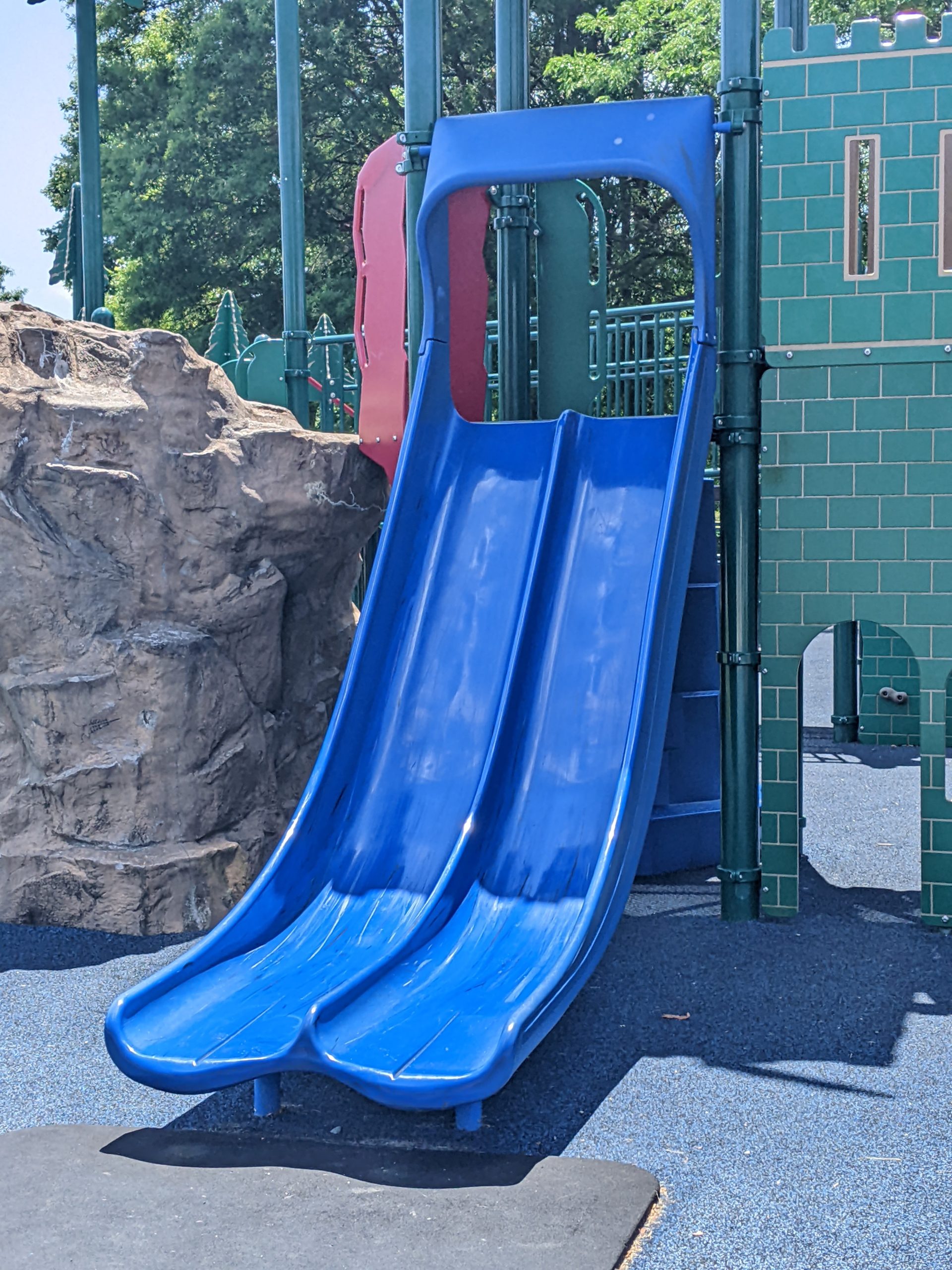 Slide - tall side by side at Imagination Kingdom in Pemberton Township NJ