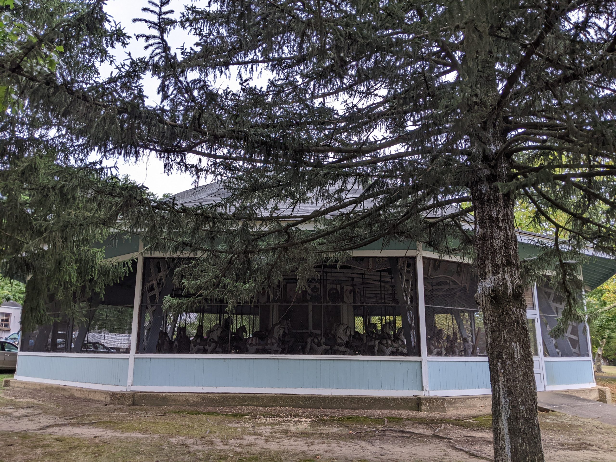 Soupy Island in Deptford NJ - Carousel from outside