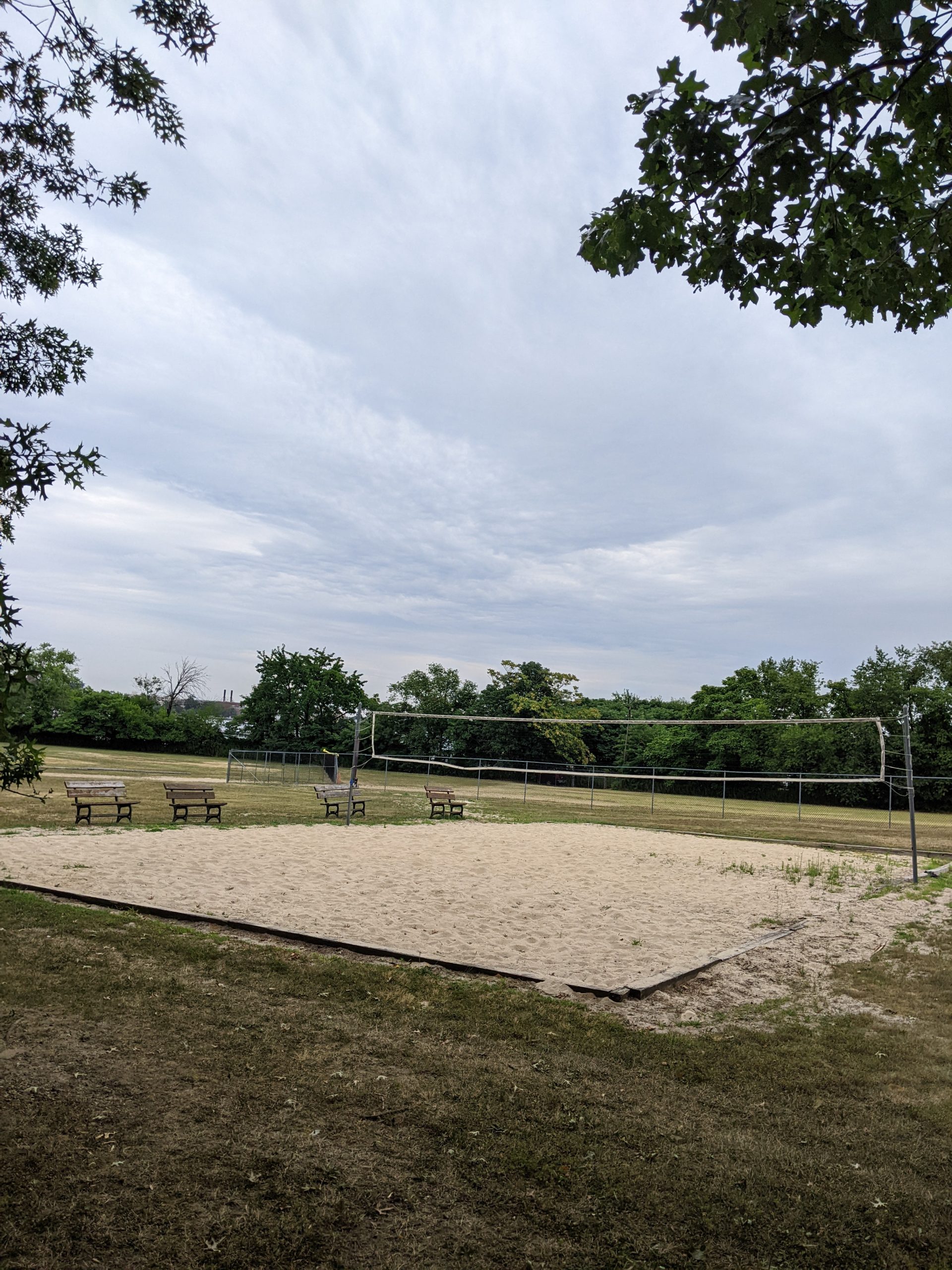 Soupy Island in Deptford NJ - Volleyball Court USE