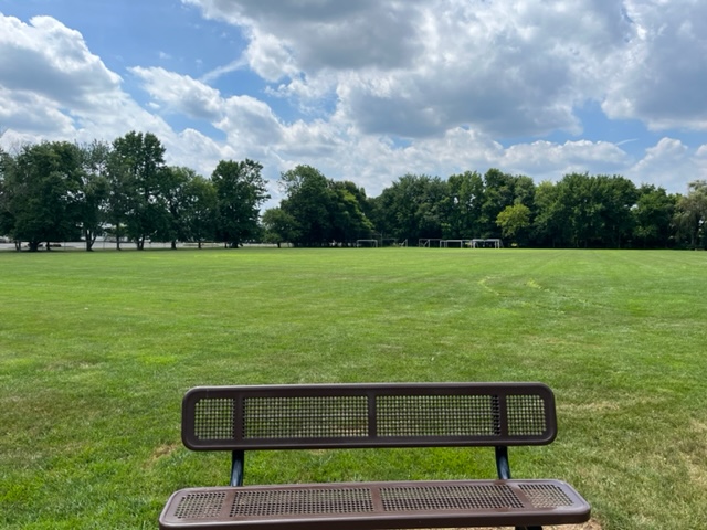 open field at Kirkwood Park in Voorhees NJ