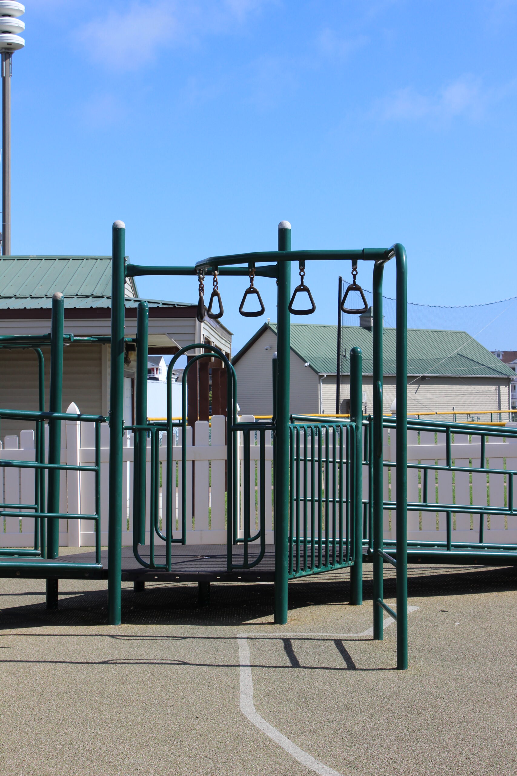 Dealy Field Playground in Sea Isle City NJ - Features - monkey bar rings