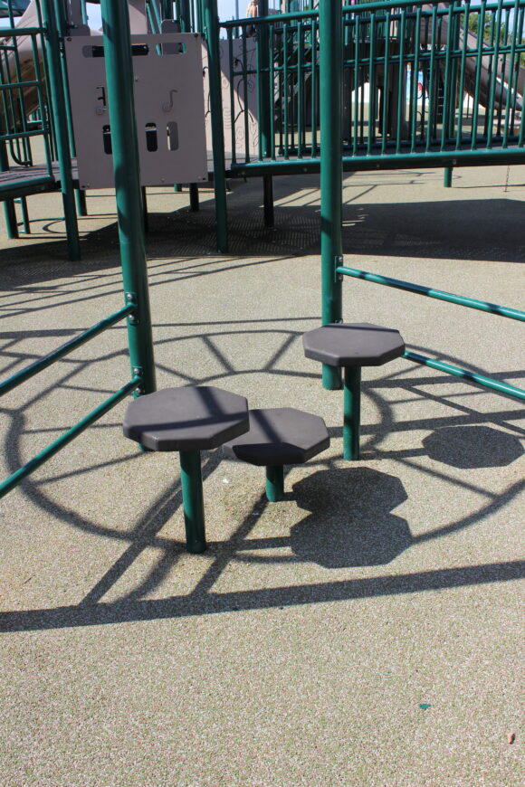 Dealy Field Playground in Sea Isle City NJ - Features - stepping pods