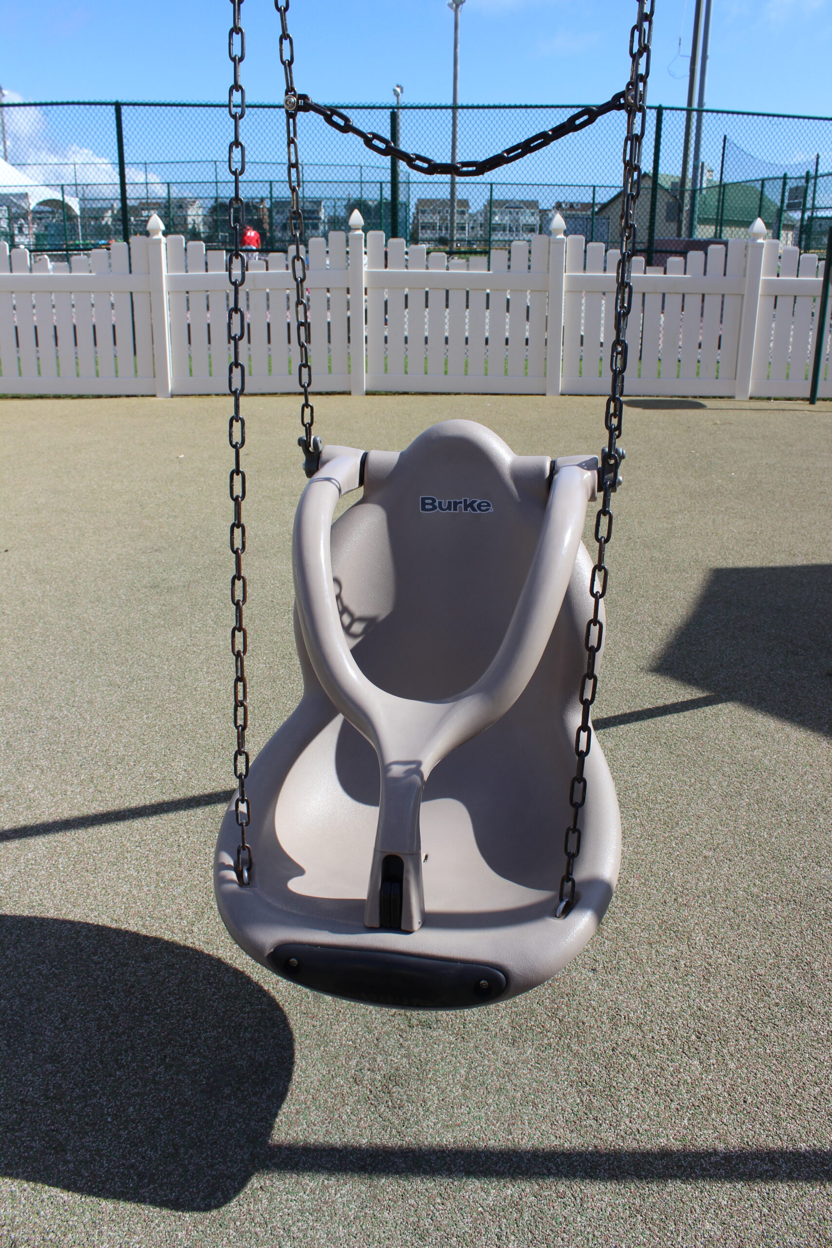 Dealy Field Playground in Sea Isle City NJ - SWINGS - accessible swing TALL image