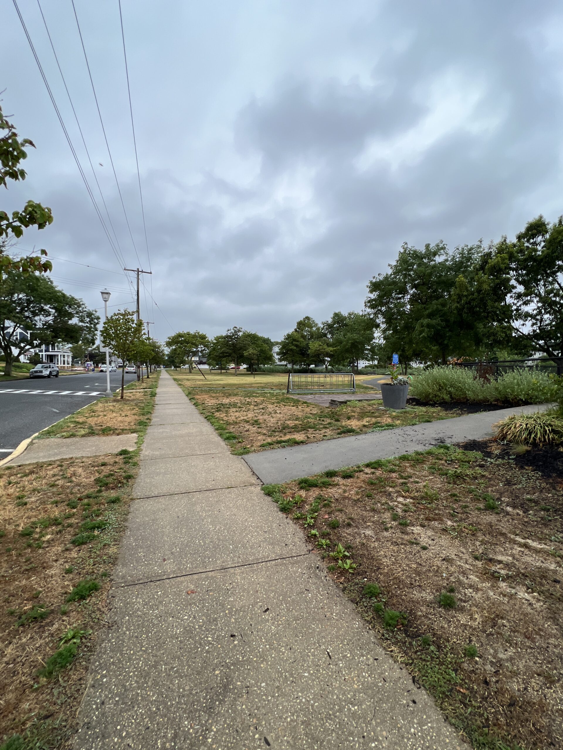 Extra - Sidewalk walking path 1 TALL image at Jane Magovern's Playground in Belmar NJ