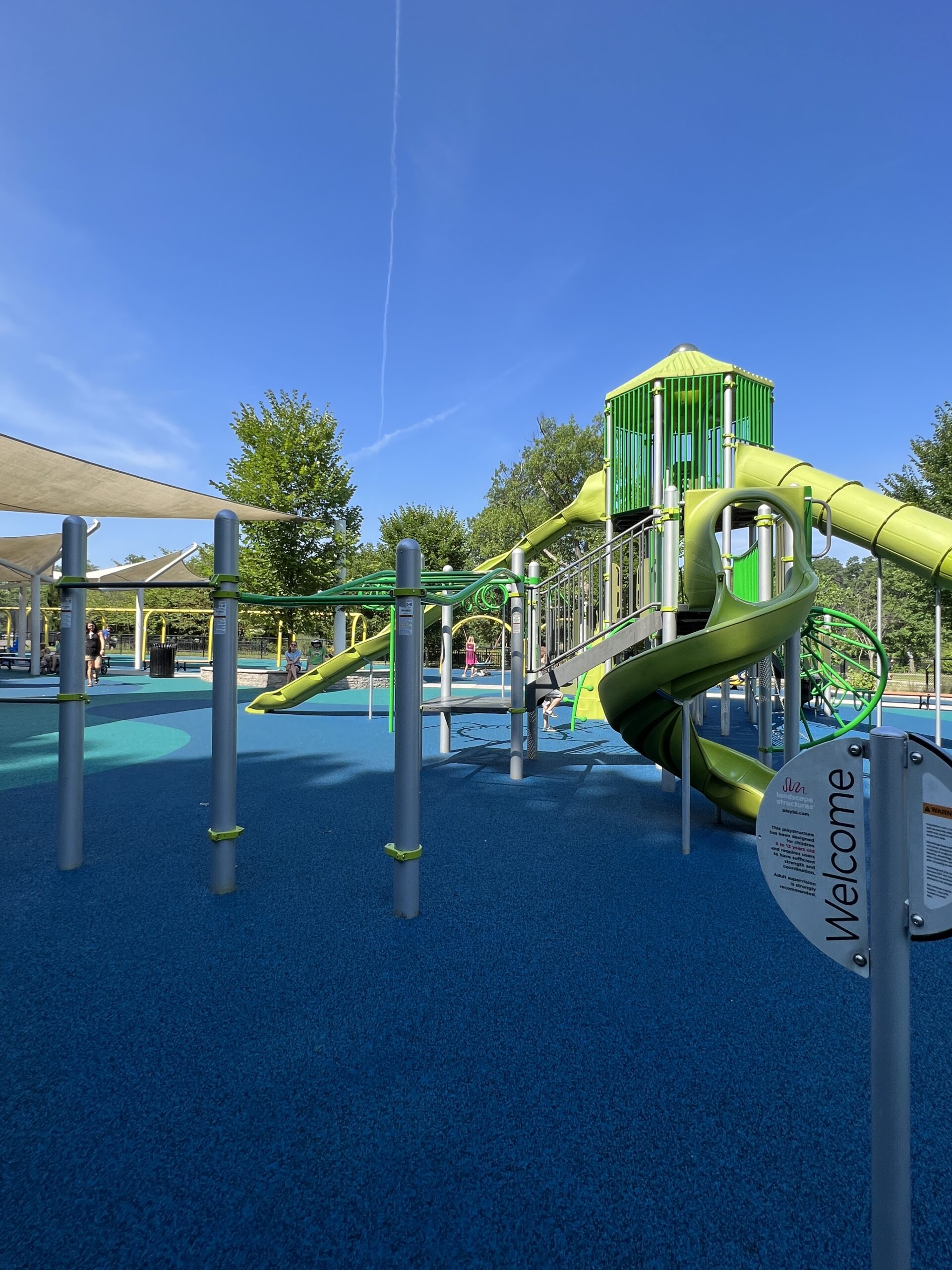 Verona Park Playground in Verona NJ - Features - monkey bars