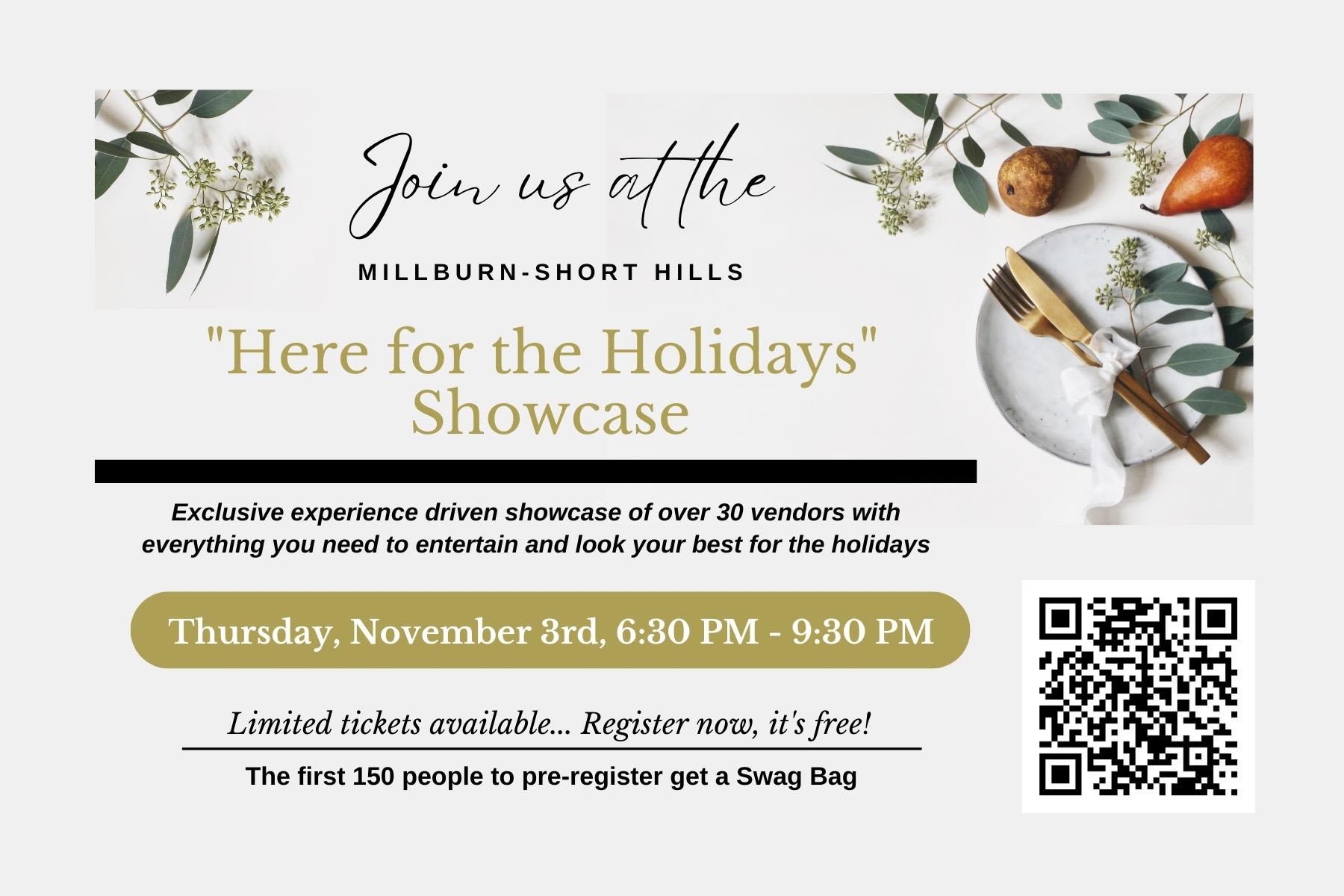 Holiday Showcase event in New Jersey