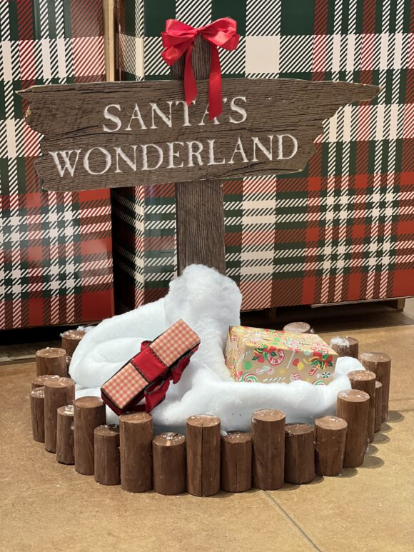 Santa's Wonderland Sign at Bass Pro Shops in Atlantic City NJ