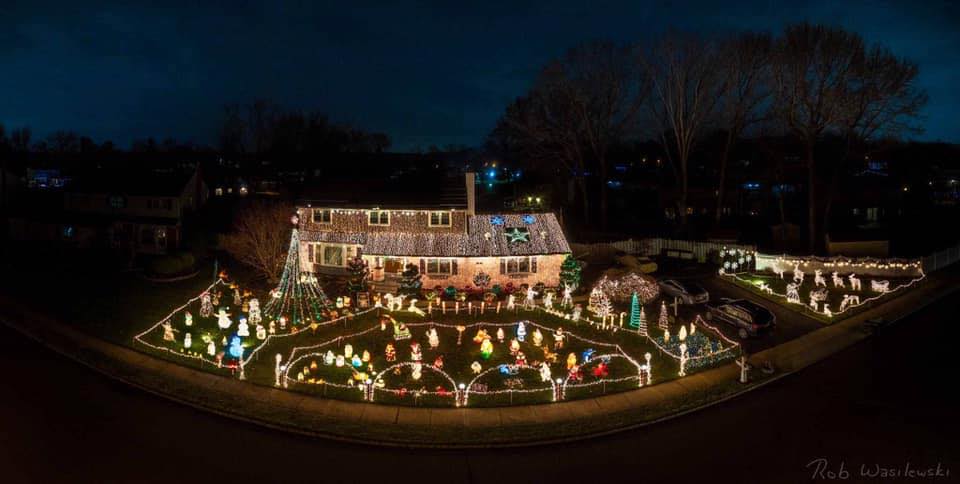 Crazy Christmas Lights in Old Bridge New Jersey