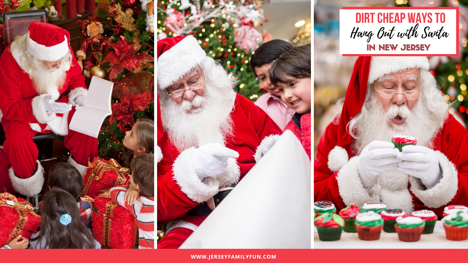 Dirt Cheap Ways to Hang Out with Santa in New Jersey Long Horizontal image