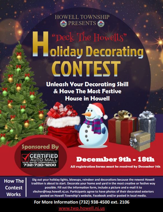 Deck the Howells Holiday Decorating Contest