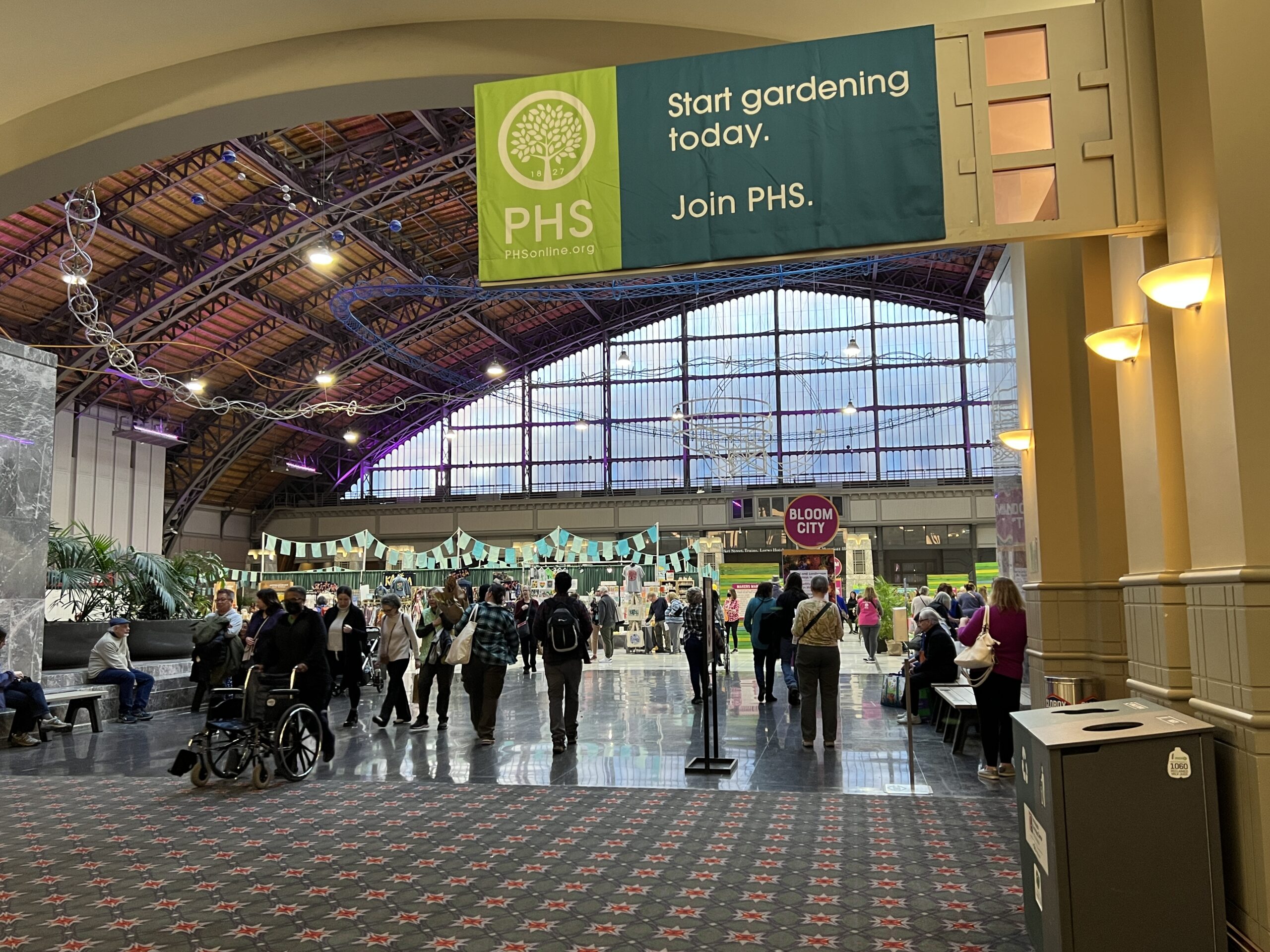 The Grand Hall at the Pennsylvania Convention Center in Philadelphia
