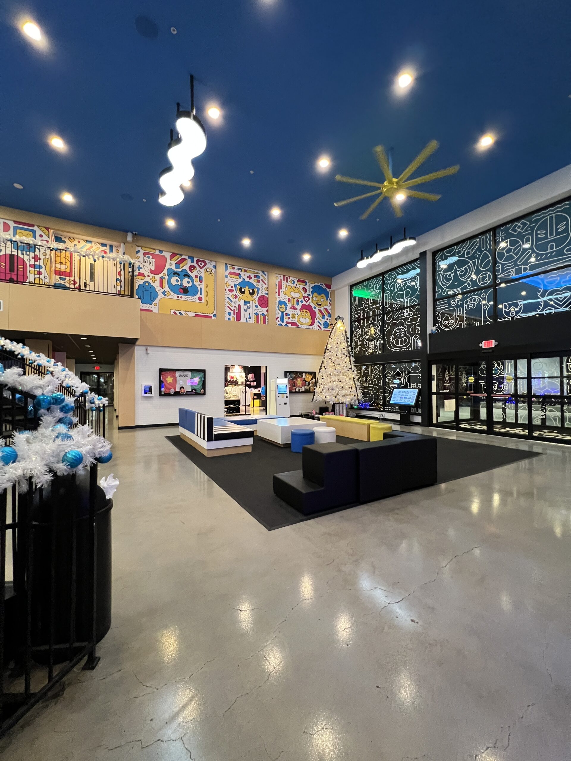 Lobby at Cartoon Network Hotel in Lancaster portrait