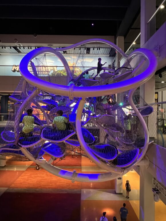 The Infinity Climber at the Liberty Science Center in Jersey City NJ