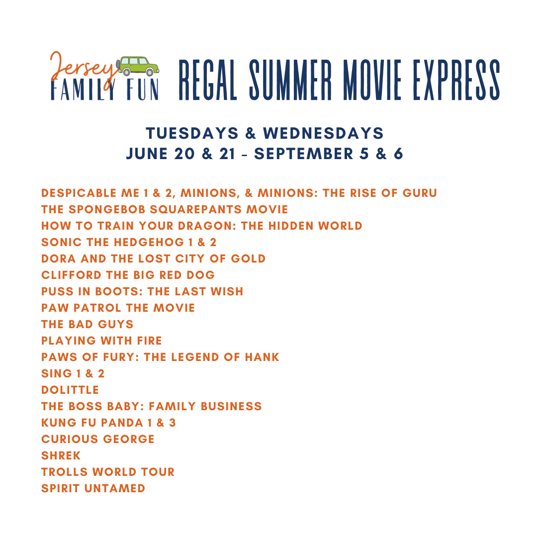 Regal Cinemas Summer Movie Express 2023